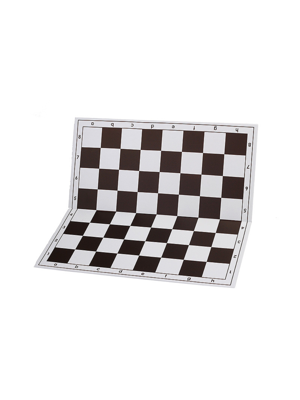 43cm White & Black Plastic Chess Board
