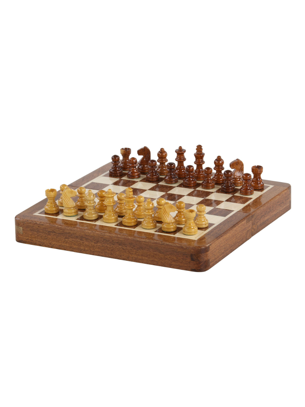 Mini jeu d'échecs avec plateau Inalid