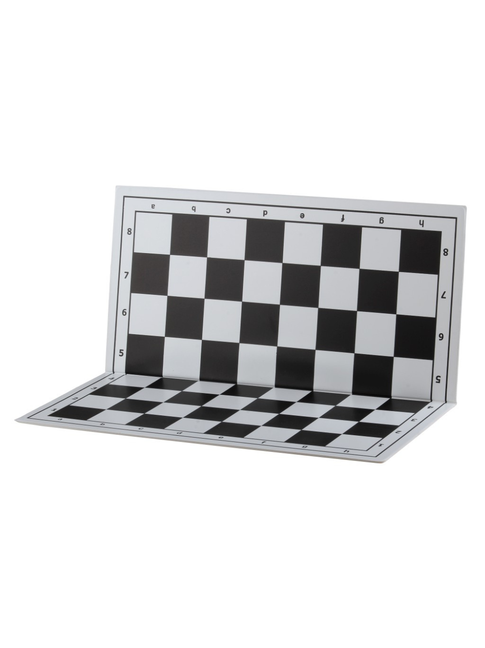 36cm White & Black Plastic Chess Board