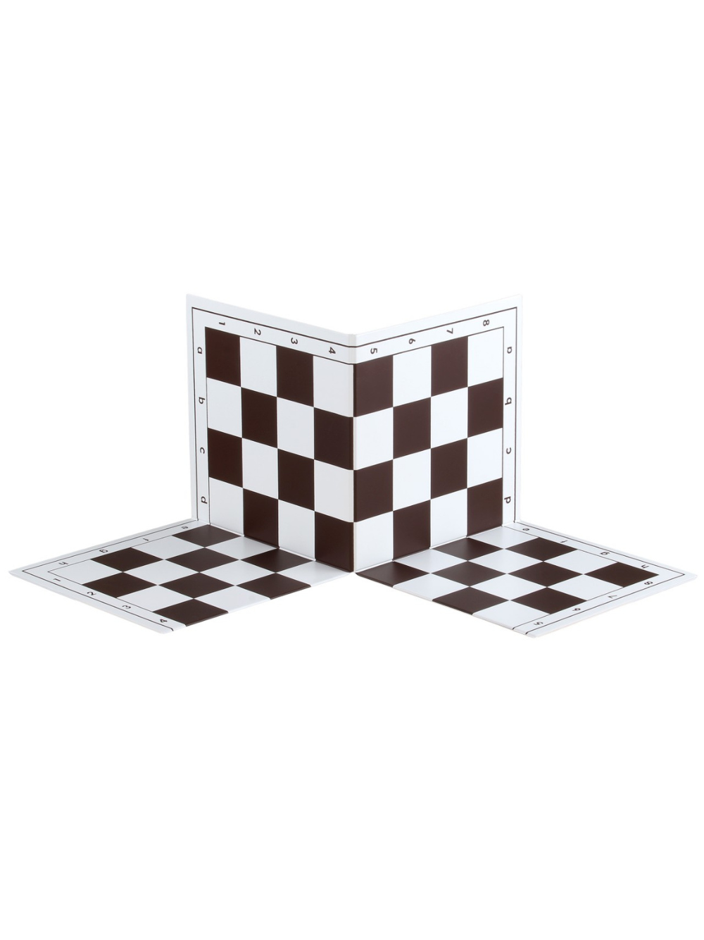 White & Black Plastic Chess Board