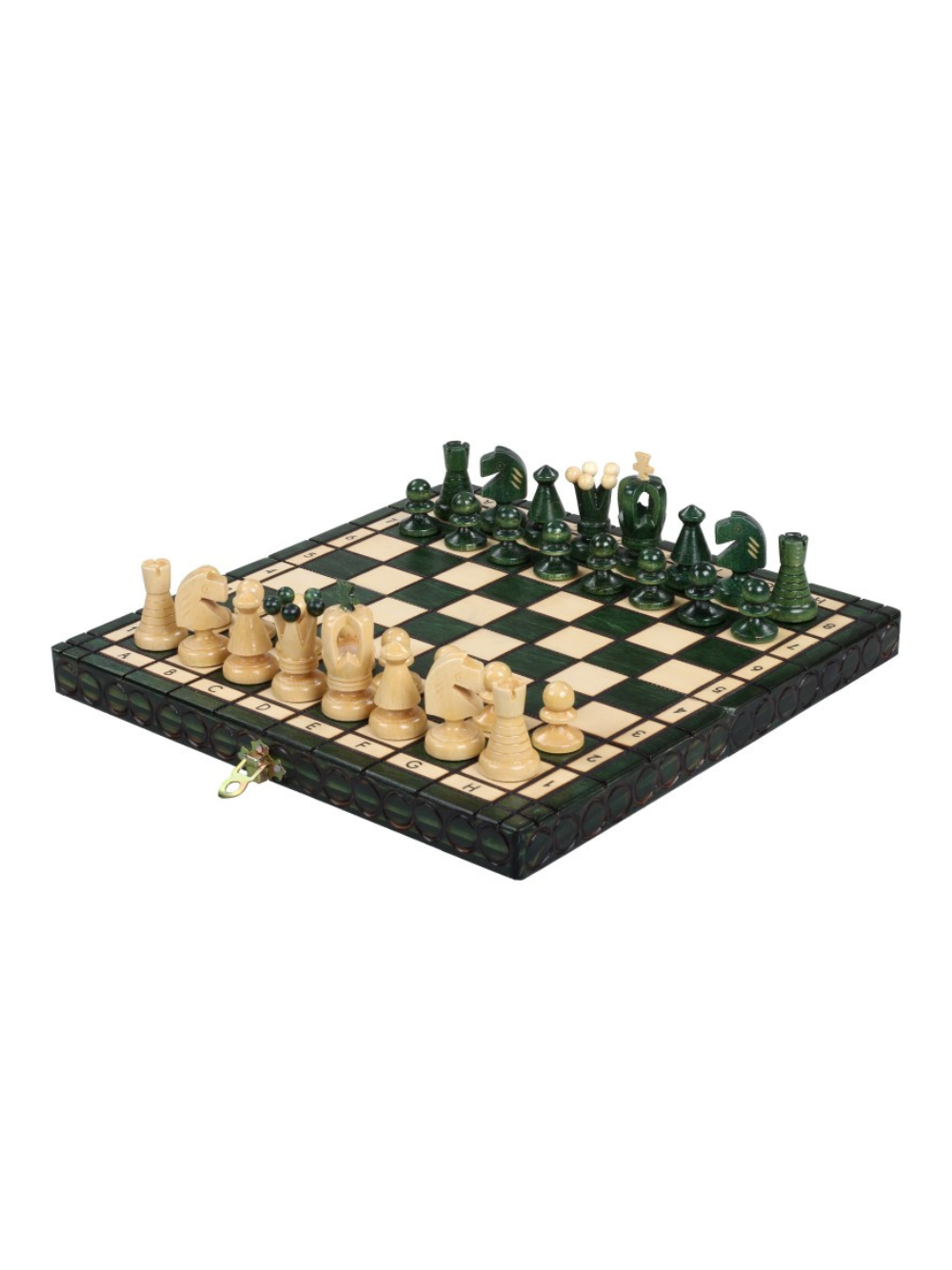 Kleines königliches Schachset, Grün