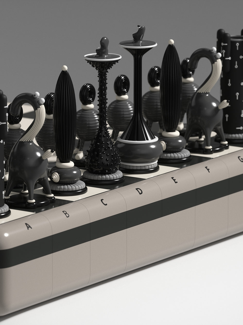 Another Kingdom: Set di Scacchi di Lusso Dichotomy
