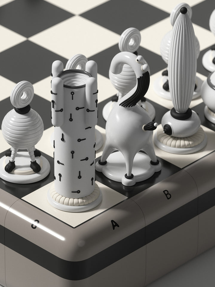 Another Kingdom: Set di Scacchi di Lusso Dichotomy