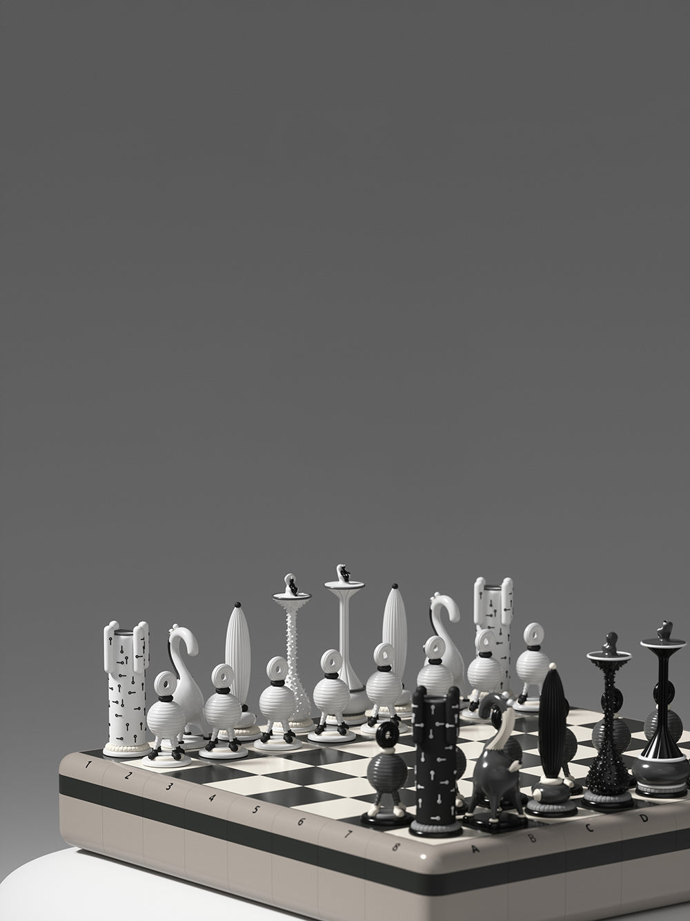 Another Kingdom: Set di Scacchi di Lusso Dichotomy
