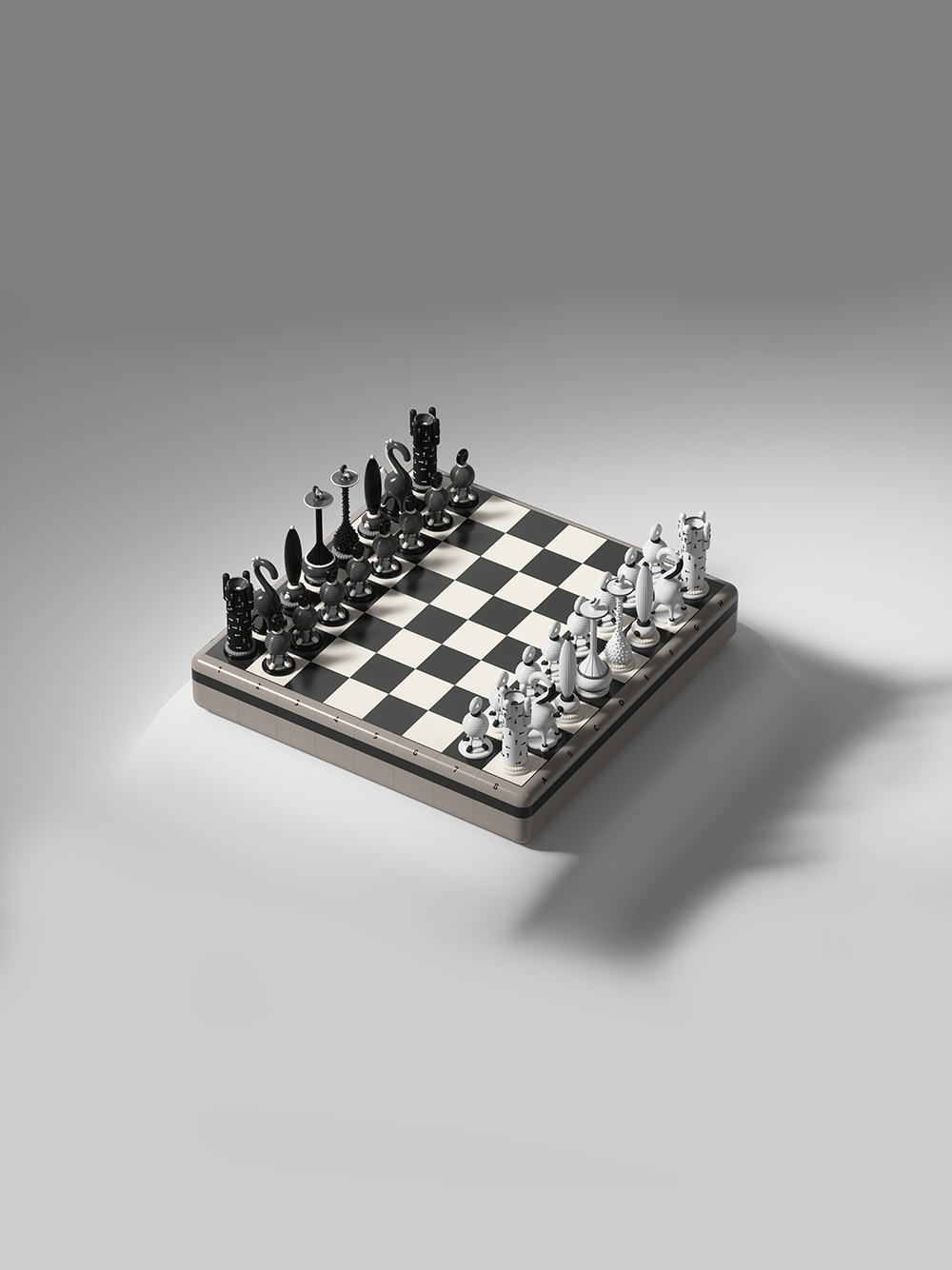 Another Kingdom: Set di Scacchi di Lusso Dichotomy