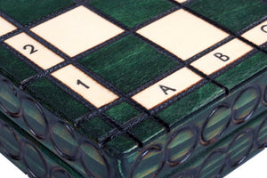 Kleines königliches Schachset, Grün