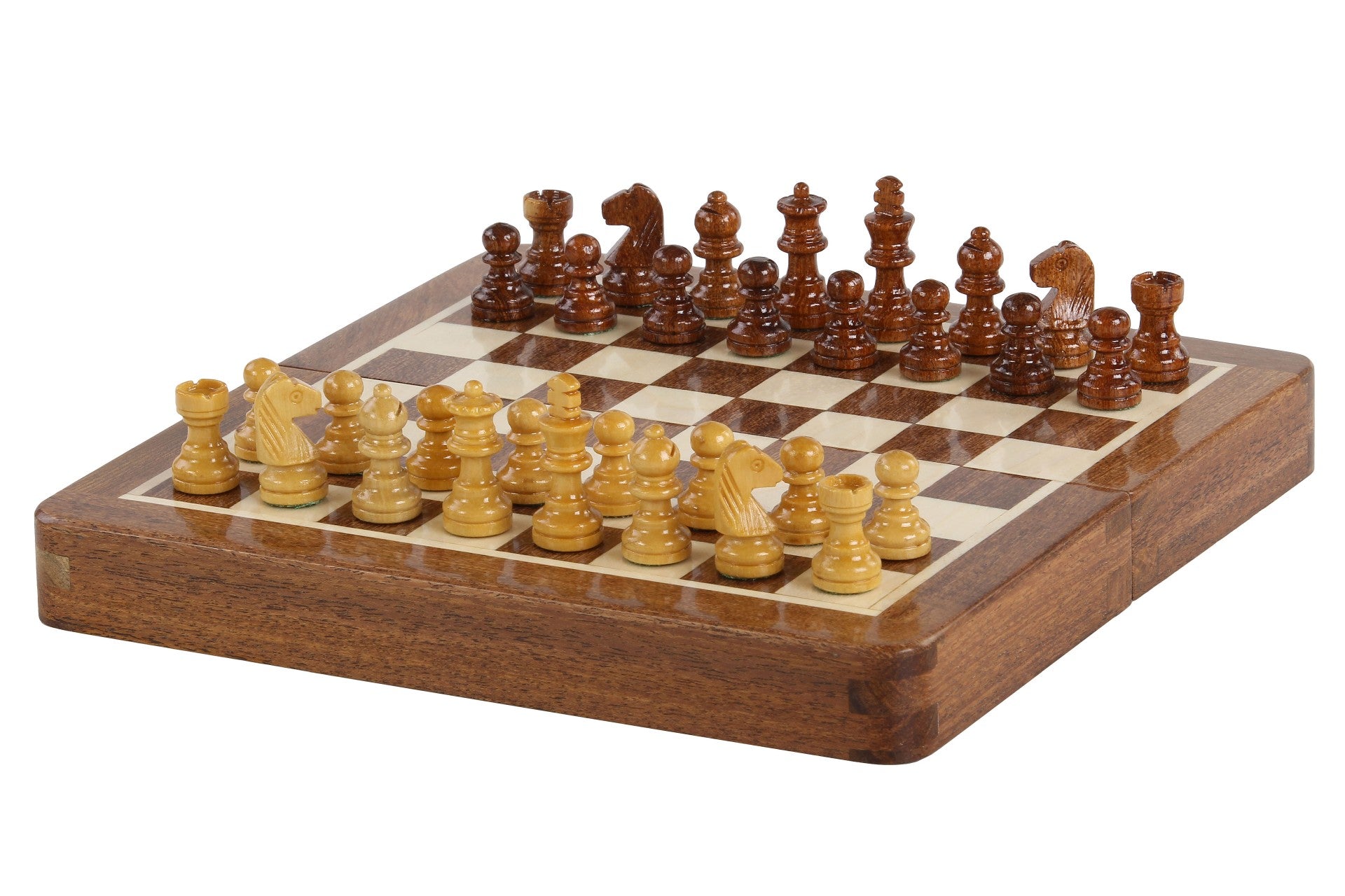 Mini jeu d'échecs avec plateau Inalid