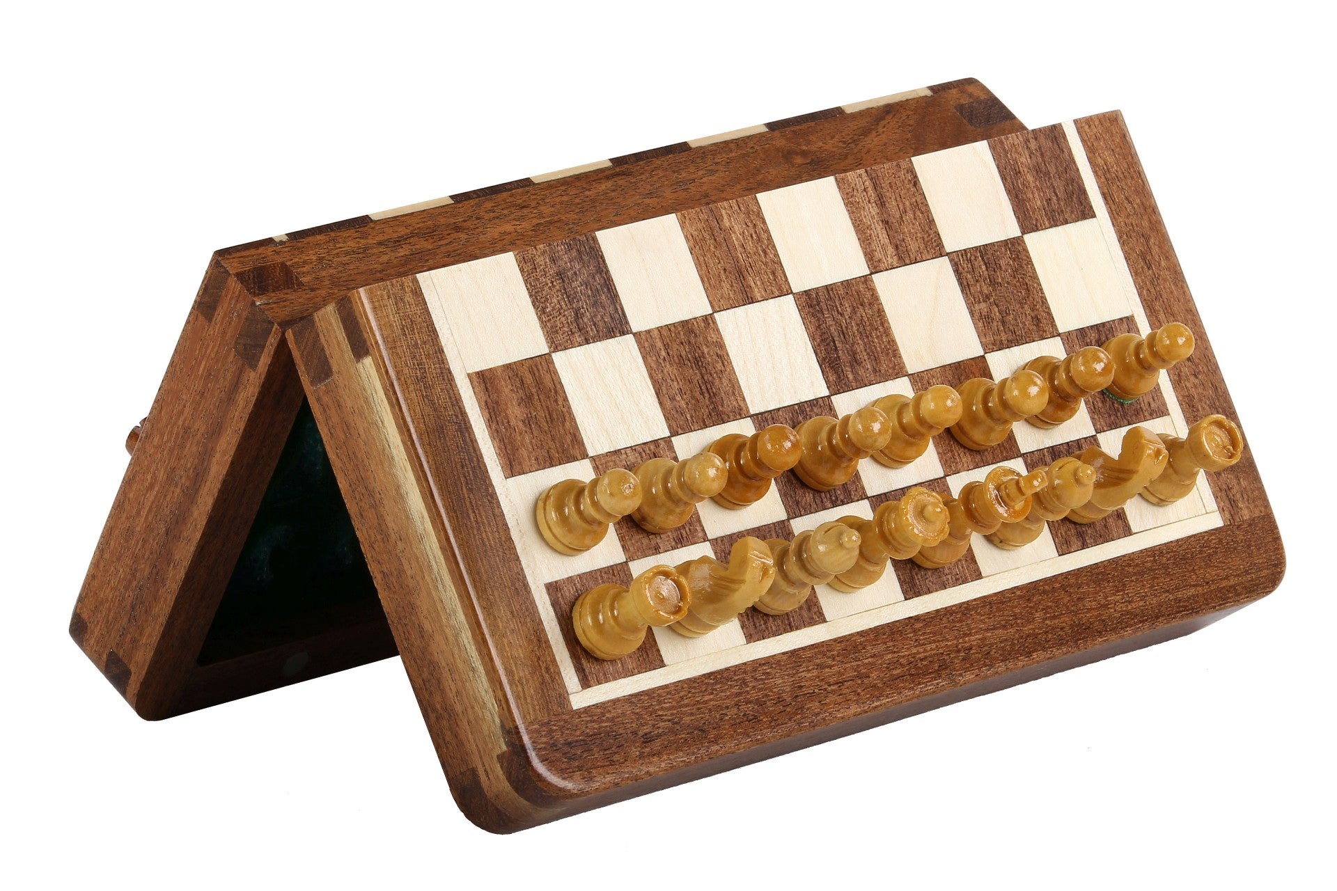 Mini jeu d'échecs avec plateau Inalid