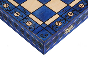 Blaues Ambassador Schachset