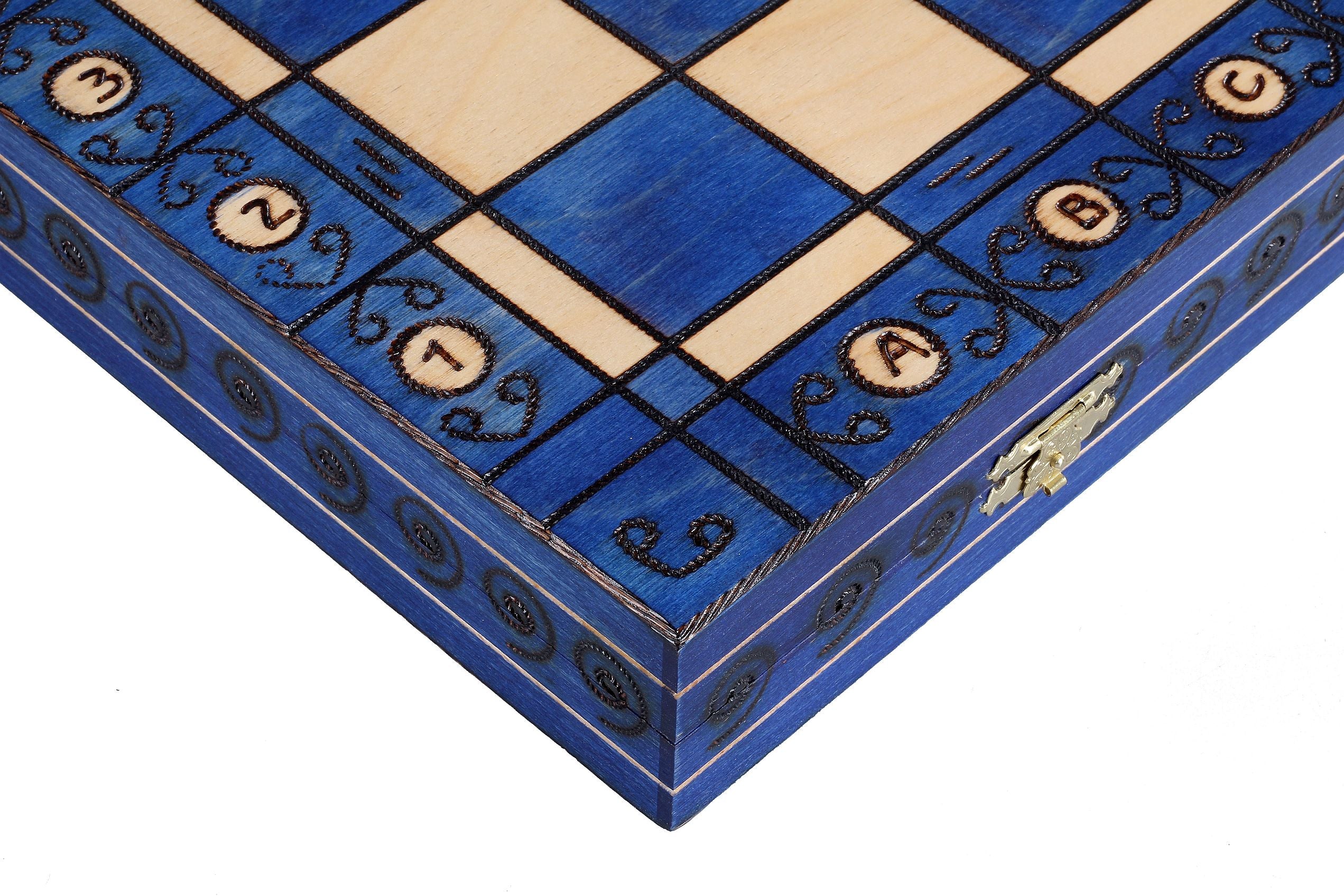 Blaues Ambassador Schachset