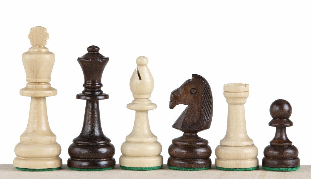 Schima Wood Staunton №4 Chess Pieces