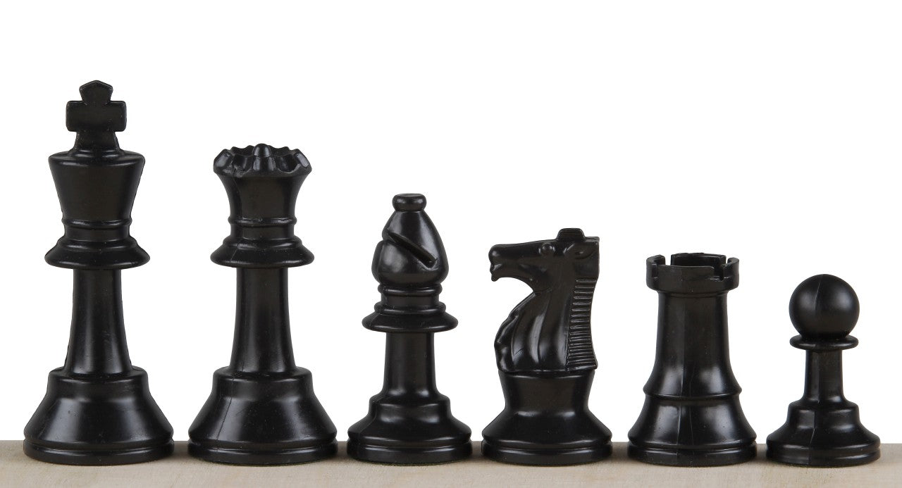 Plastic Staunton №3 Chess Pieces