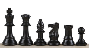 Plastic Staunton №3 Chess Pieces
