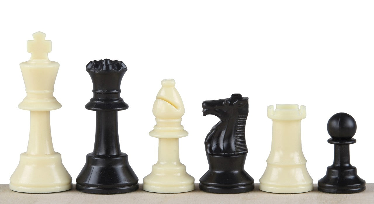 Plastic Staunton №3 Chess Pieces
