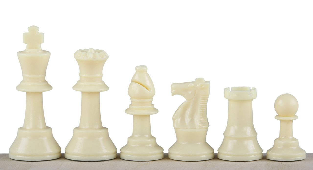 Plastic Staunton №3 Chess Pieces