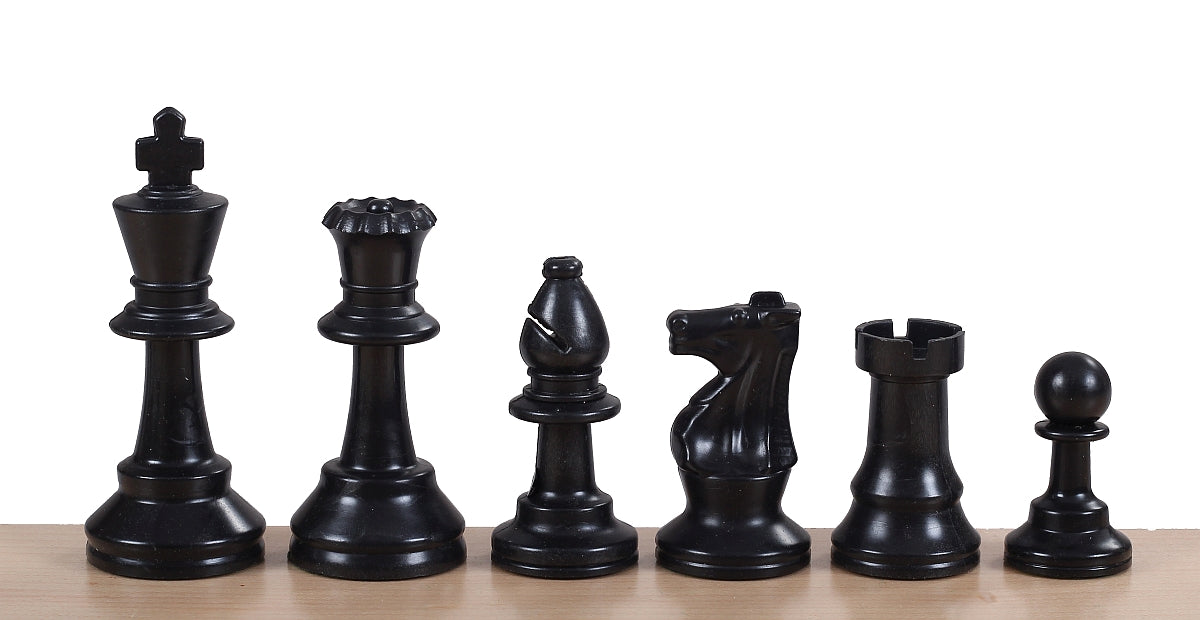 Pièces d'échecs Staunton n°4 en plastique