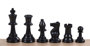 Pièces d'échecs Staunton n°4 en plastique