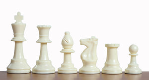 Pièces d'échecs Staunton en plastique n°6