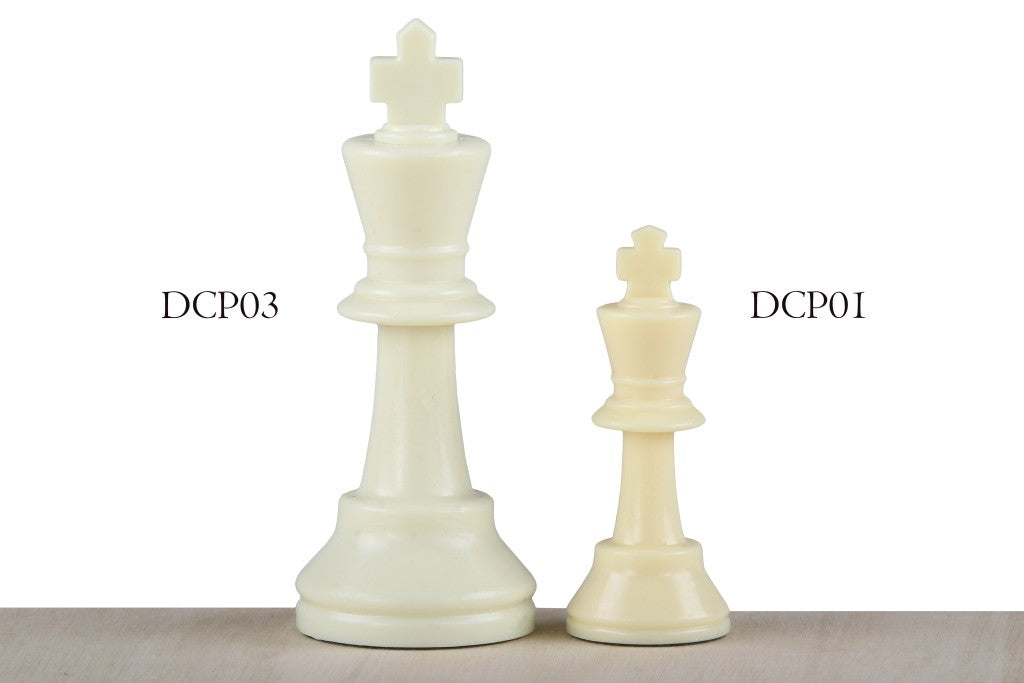 Plastic Staunton №3 Chess Pieces