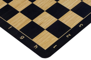 Black Roll-up chessboard no. 6 (51 cm), non-slip bottom