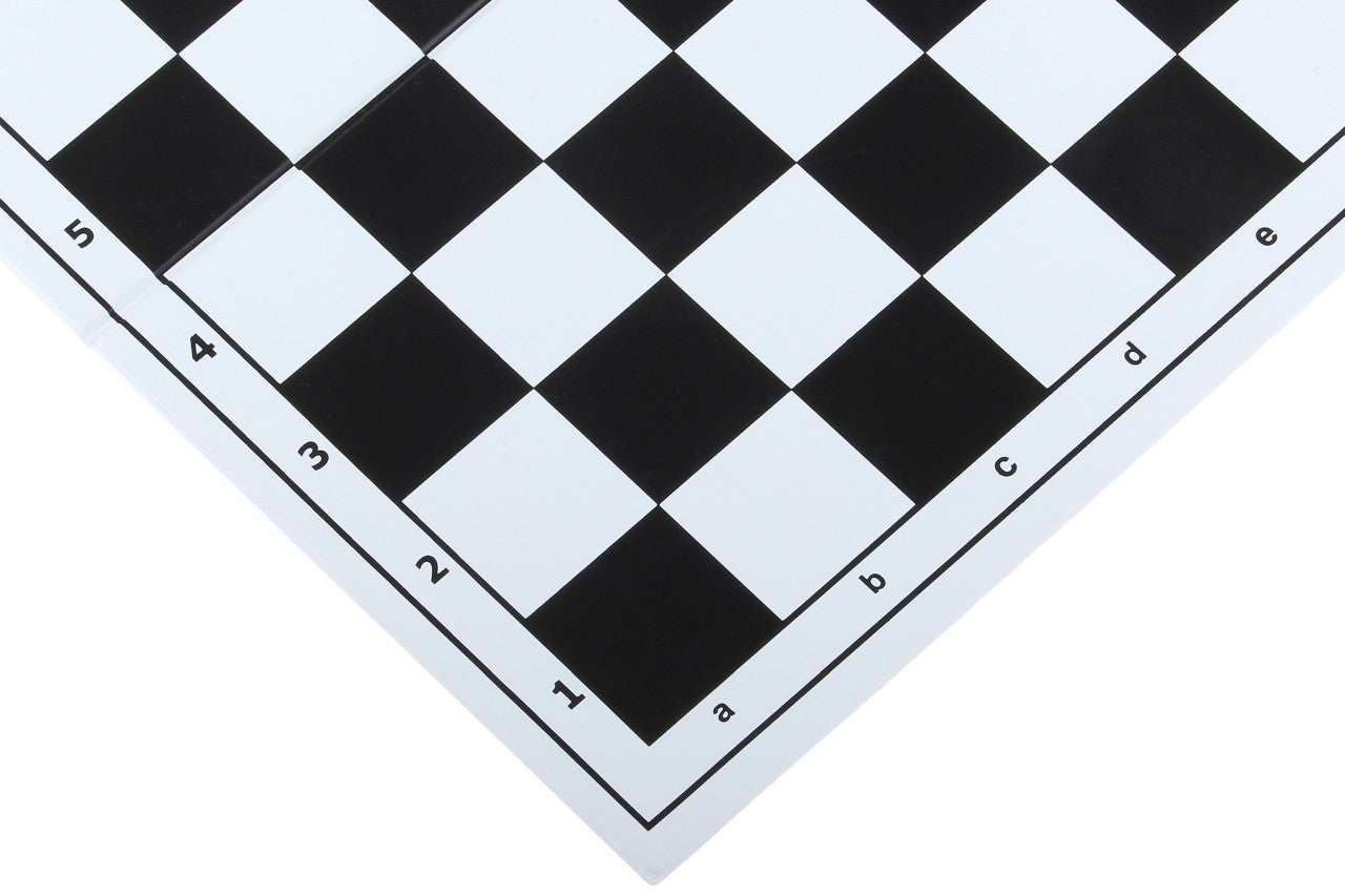 36cm White & Black Plastic Chess Board