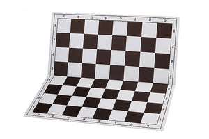 43cm White & Black Plastic Chess Board