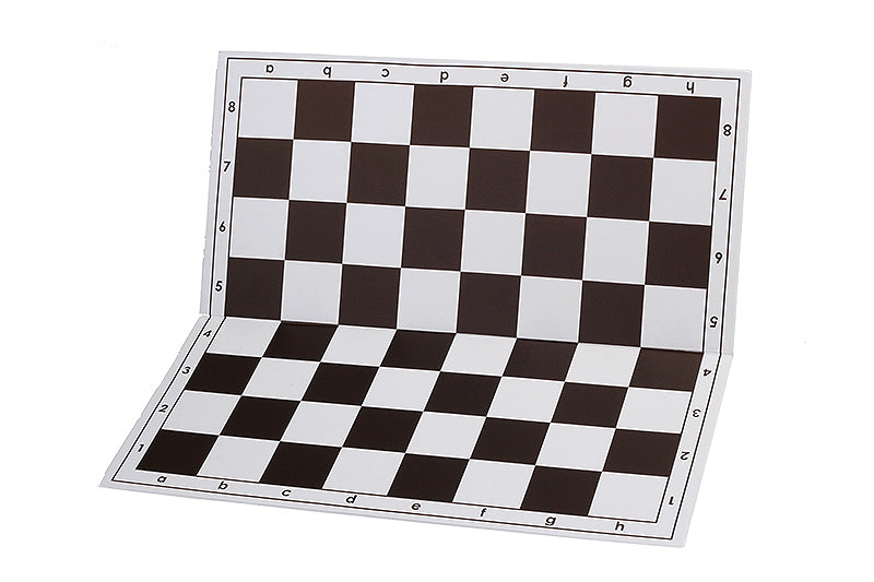 43cm White & Black Plastic Chess Board