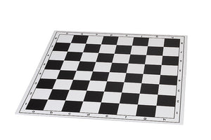 43cm White & Black Plastic Chess Board