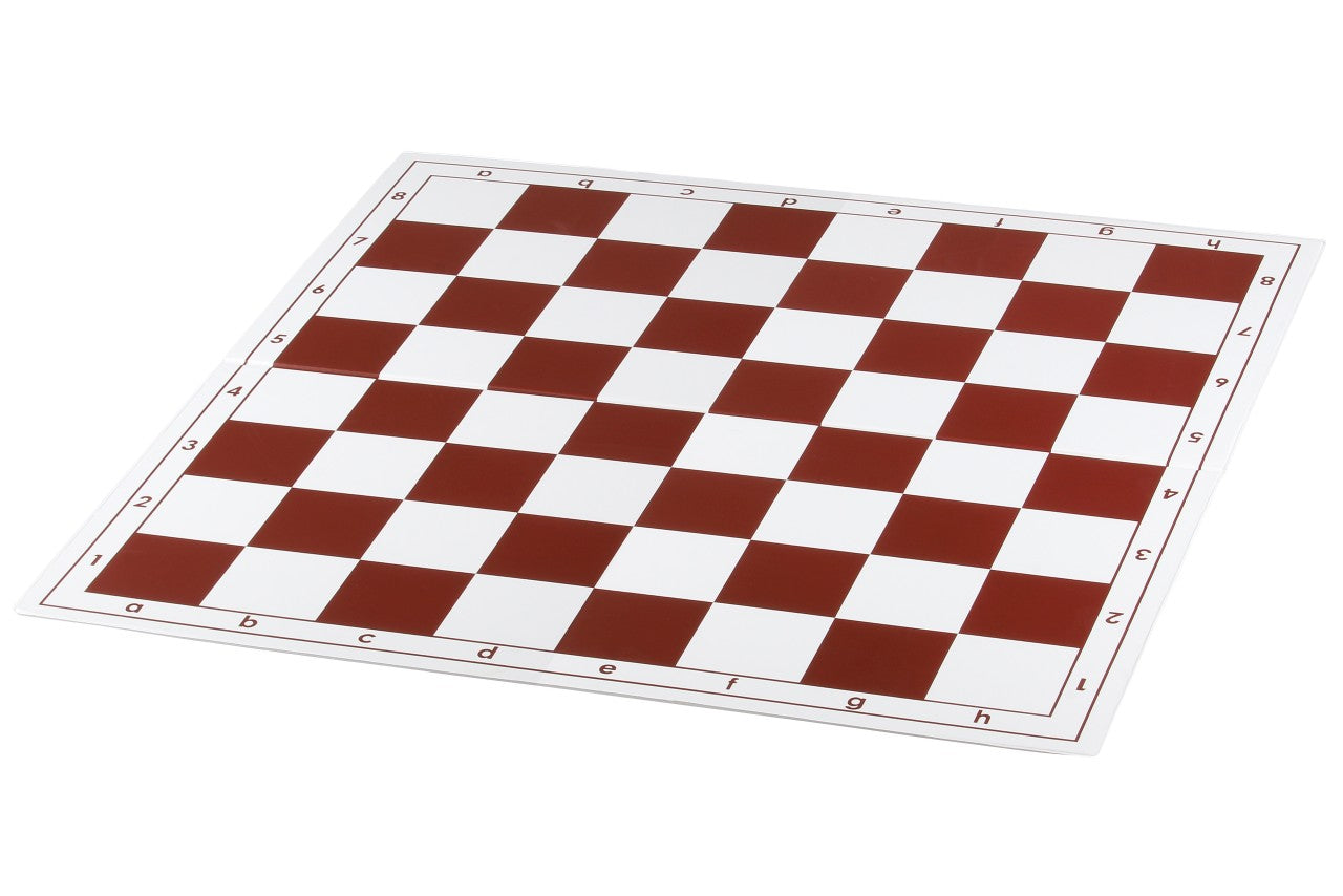 51cm White & Red Plastic Chess Board