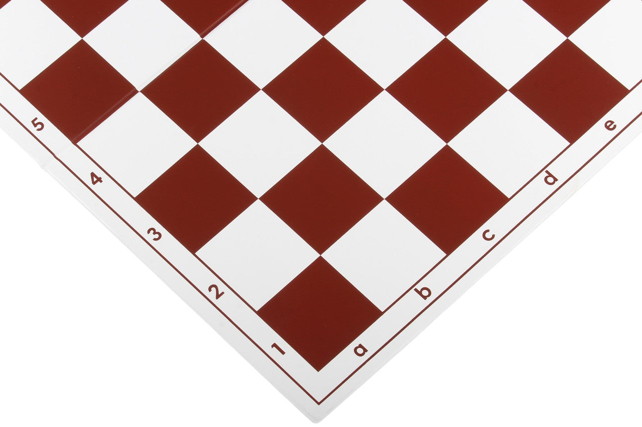 51cm White & Red Plastic Chess Board