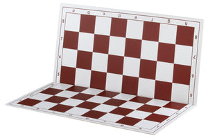 51cm White & Red Plastic Chess Board