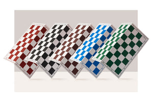 51cm White & Red Plastic Chess Board