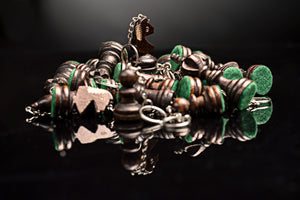 Schach-Schlüsselanhänger Schwarzer Bauer