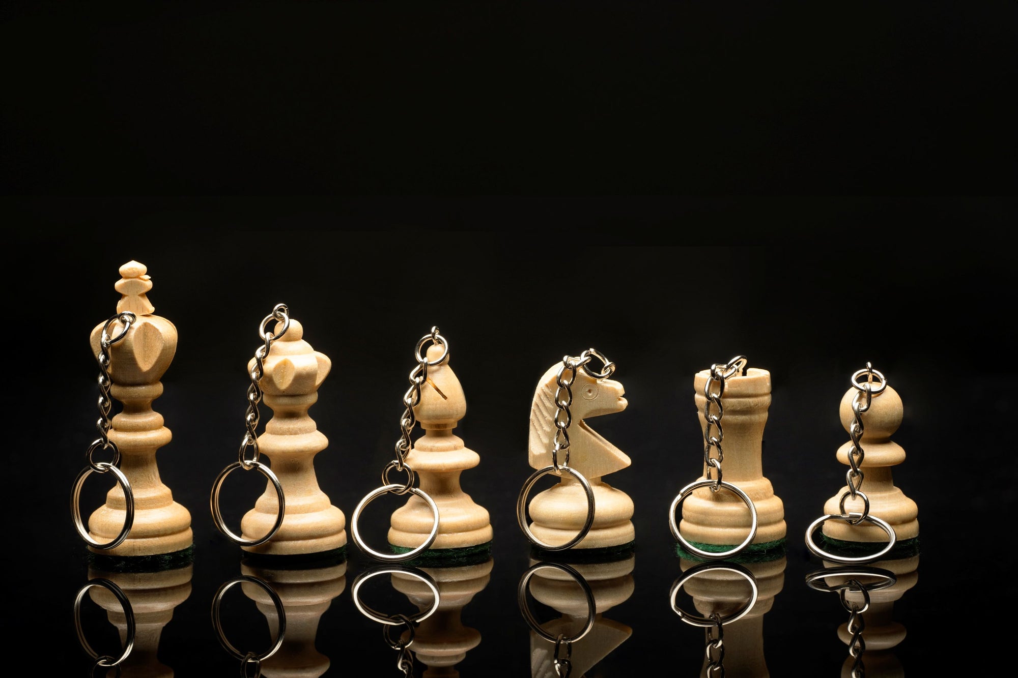 Schlüsselanhänger Weißer Läufer