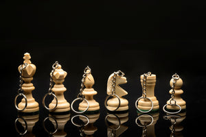 Schlüsselanhänger Weißer Läufer