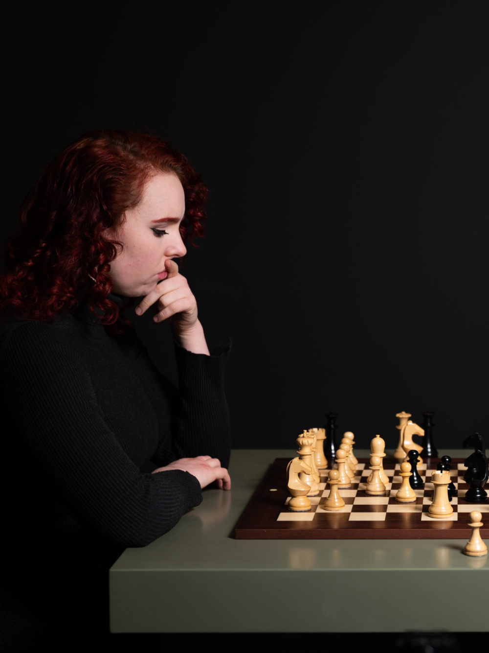 Ensemble de championnat du monde d'échecs (édition palissandre)