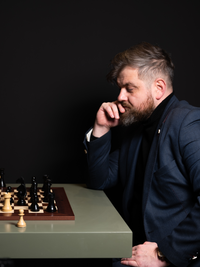 Ensemble de championnat du monde d'échecs (édition palissandre)