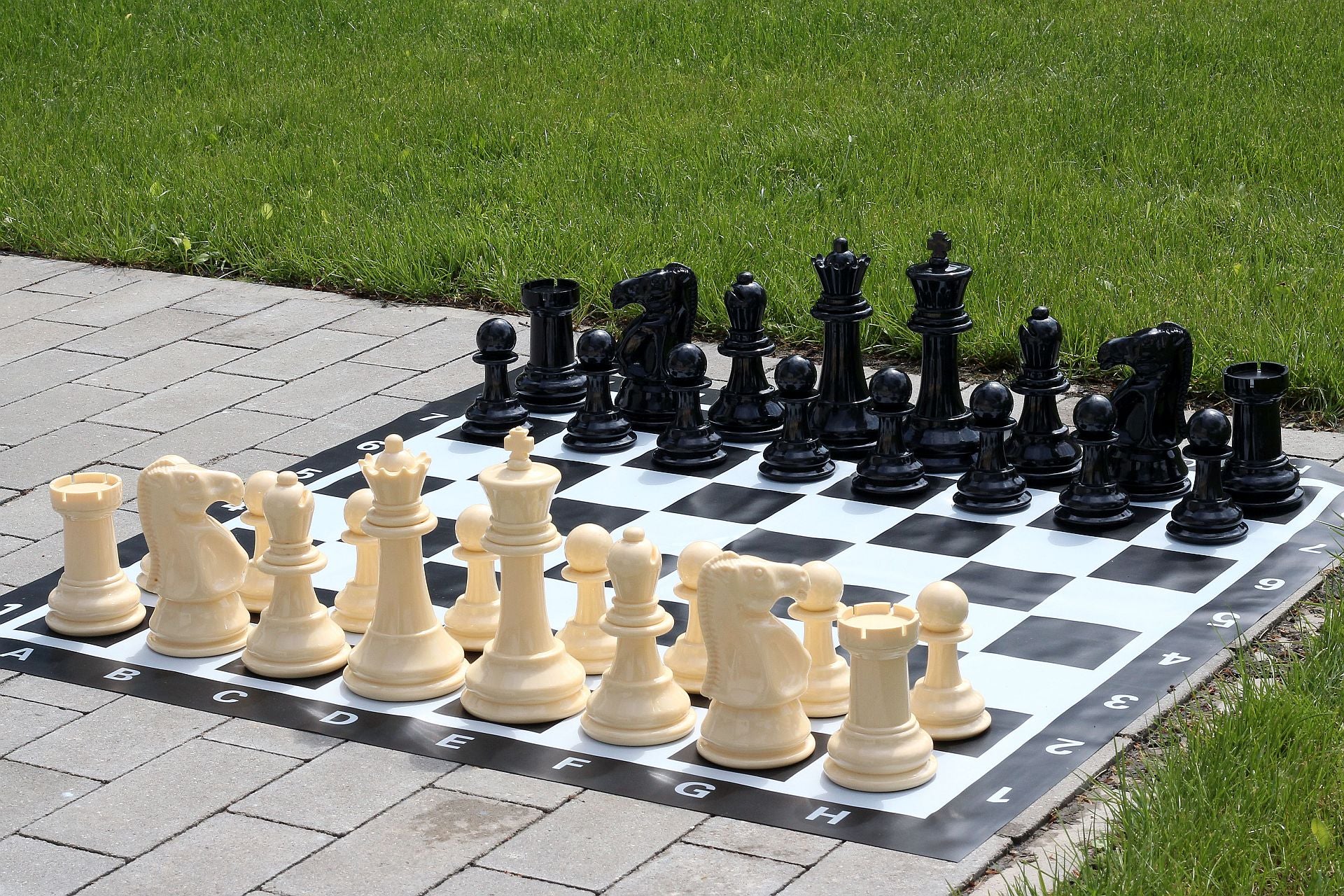 Petit jeu d'échecs d'extérieur