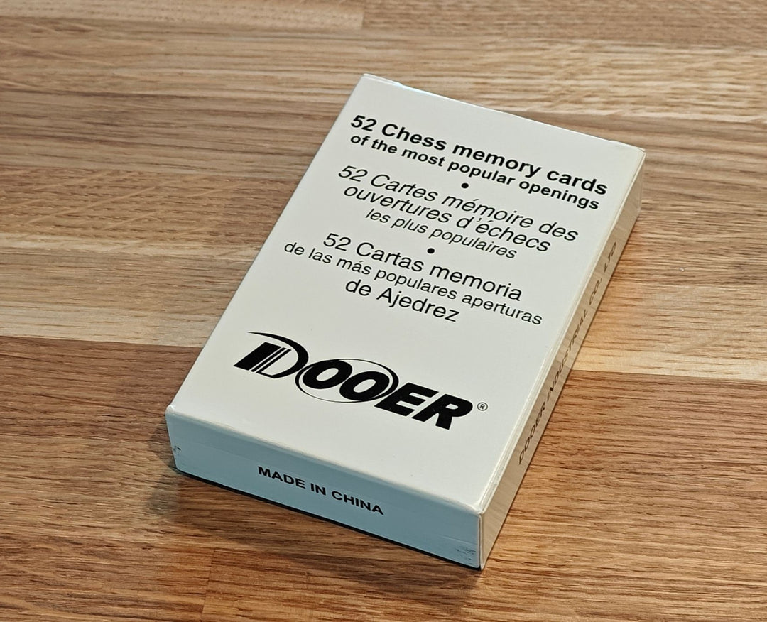 Carte da Gioco Scacchi con Aperture Popolari