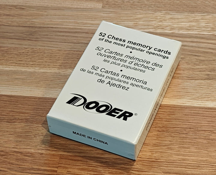Carte da Gioco Scacchi con Aperture Popolari