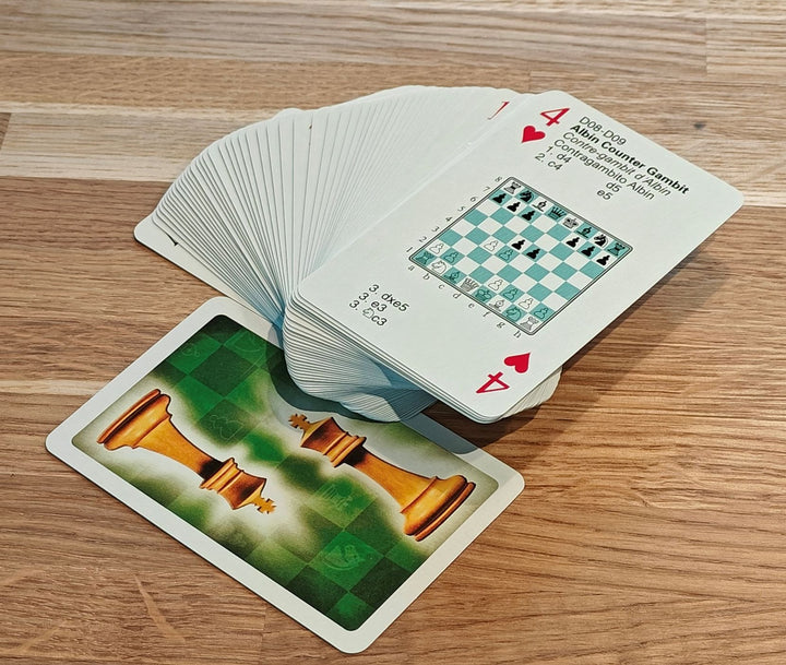 Carte da Gioco Scacchi con Aperture Popolari