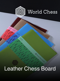 Leather Chess Board