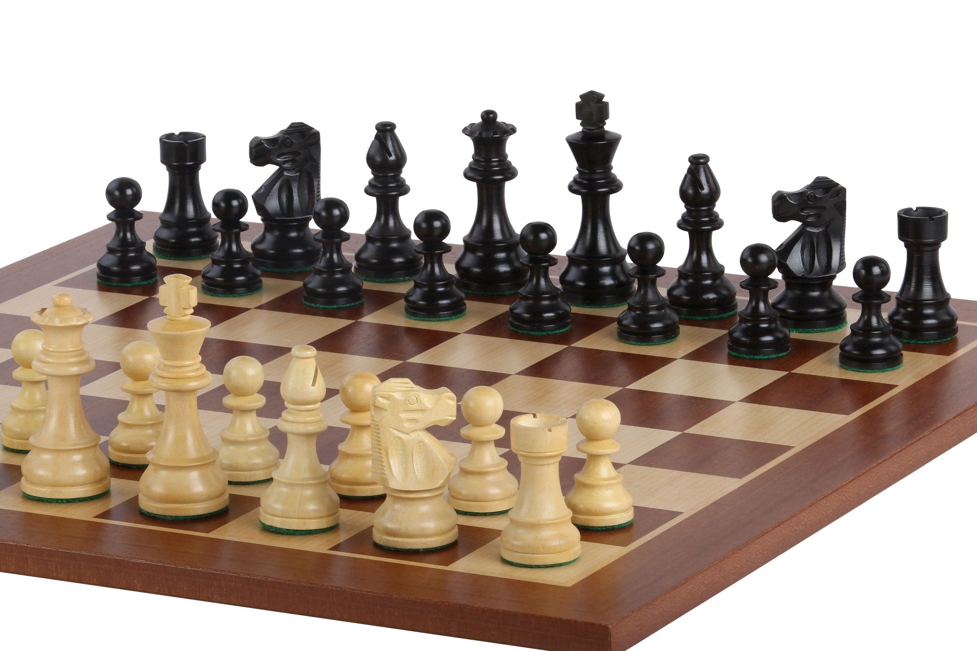 Schachset aus Sapele - Französisches Lardy