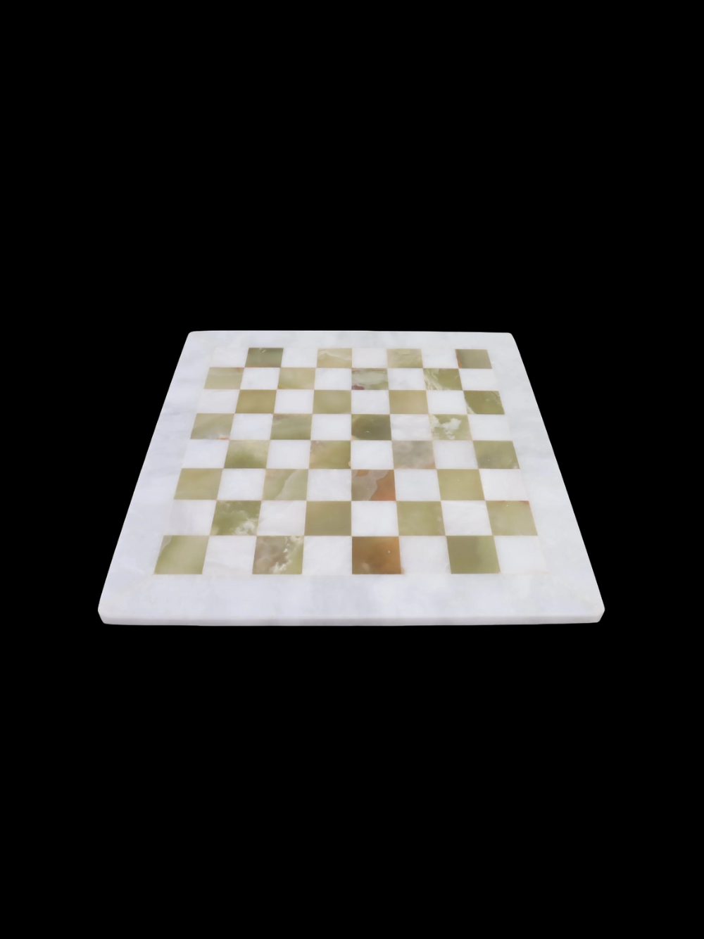 Onyx Marble & Stone Chess  15" Handcrafted Chess Set