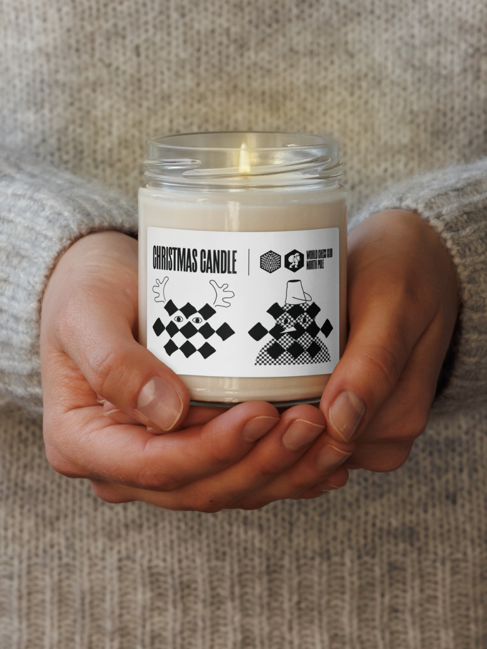 Scented Candle for Christmas