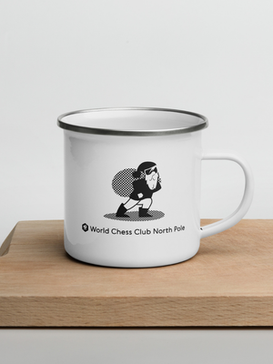 Christmas Enamel Mug