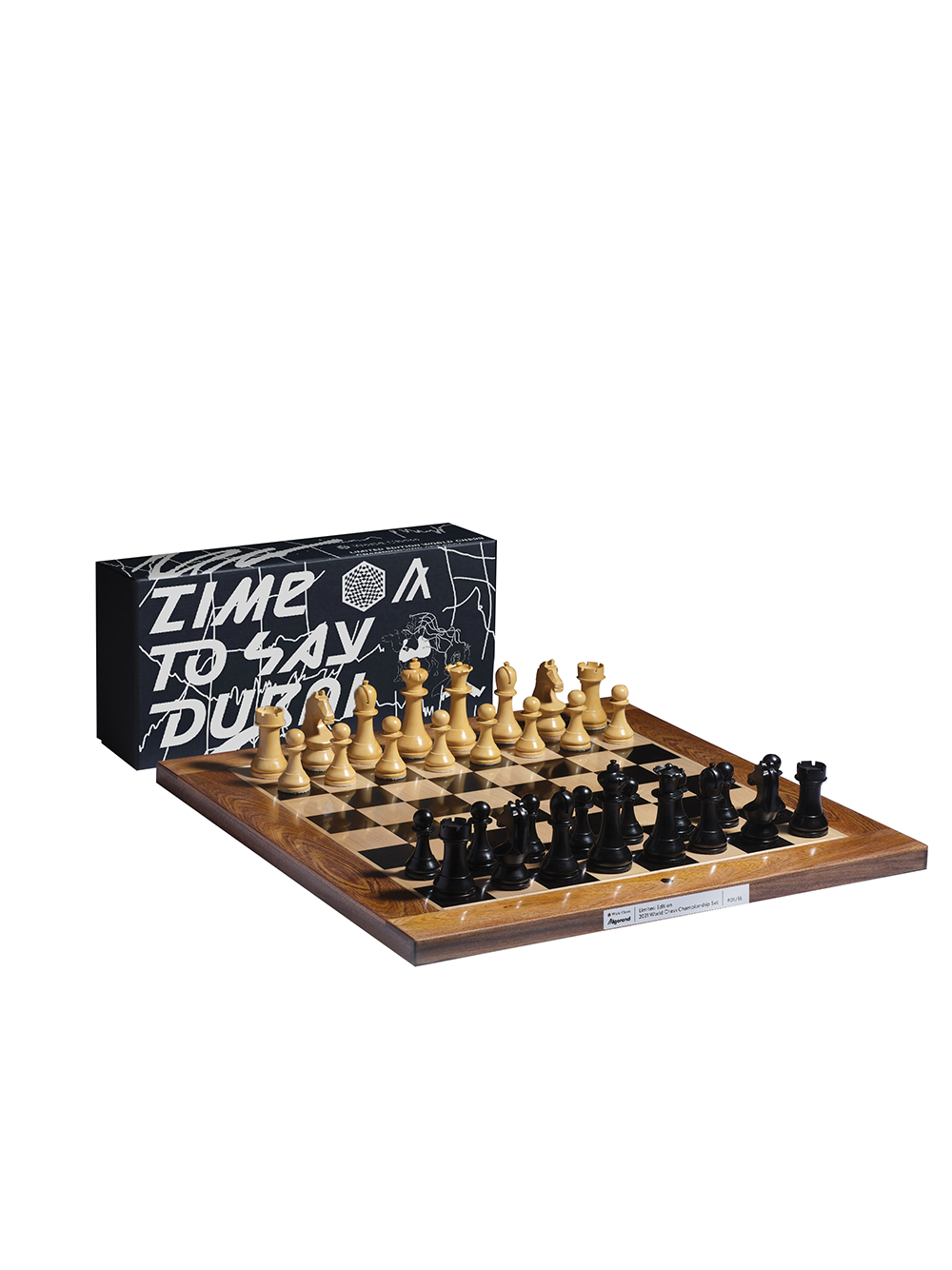 Ensemble premium officiel du monde des échecs