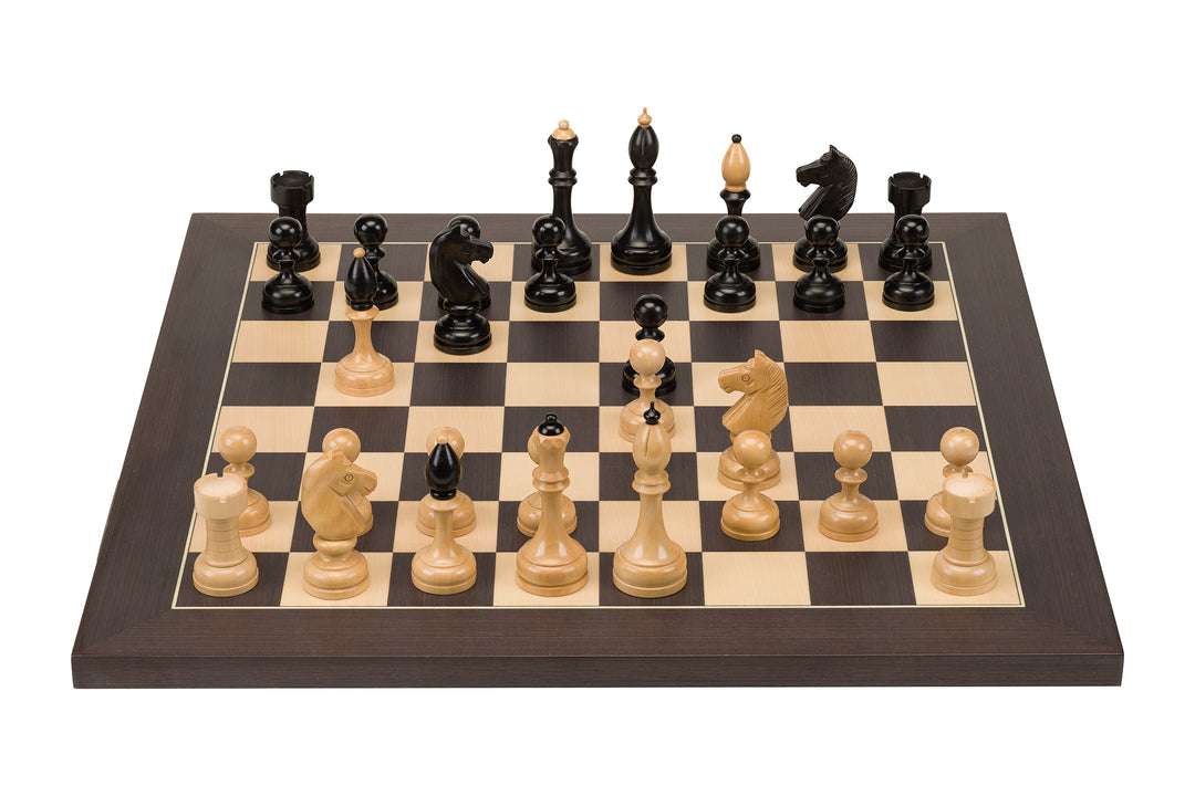 DGT Czech Club Wooden Chess Pieces