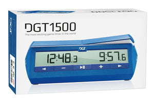 DGT Schachuhr 1500 Blau