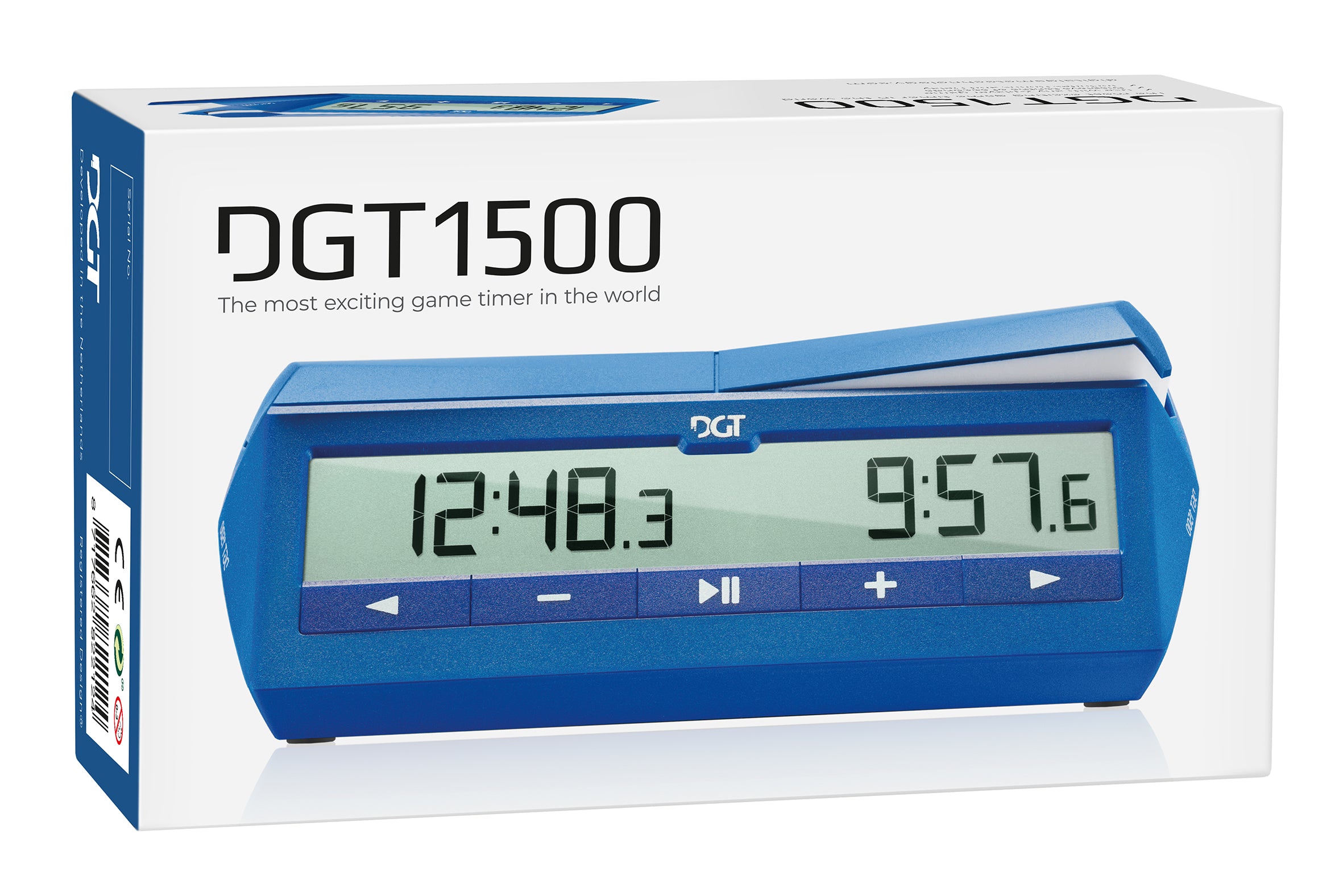 DGT Schachuhr 1500 Blau